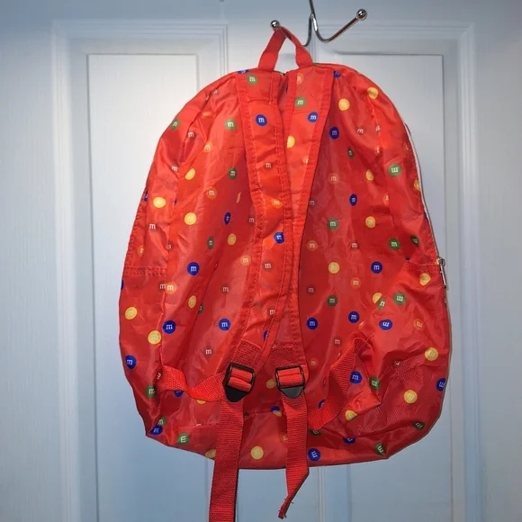 Red M&M Backpack - Picture 2 of 3